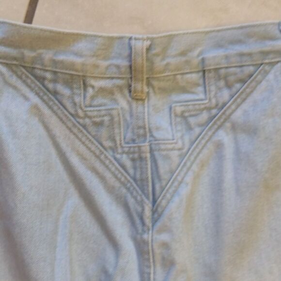 Vintage Manisha Western Bareback Jeans high rise tapered leg light blue sz 3 - Picture 6 of 11